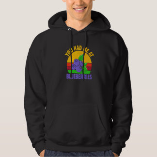 Sudadera Me Tenías En Arándano Fruta  Arándano