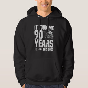 Sudadera Me Tomó 90 Años Pescar Este Buen Nacimiento 90.