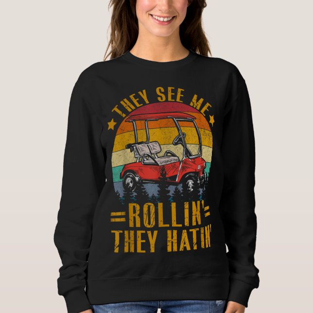Sudadera Me Ven Rodando Golf (Anverso)