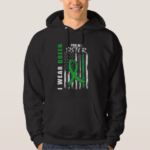Sudadera Me Visto de Verde Por Mi Hermana Conciencia de la