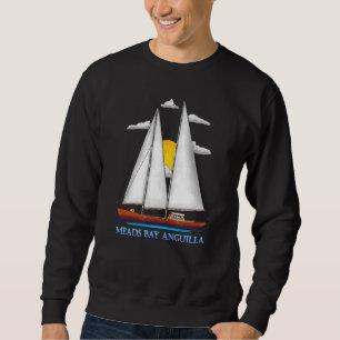 Sudadera Meads Bay Anguila Navegador Náutico Costero