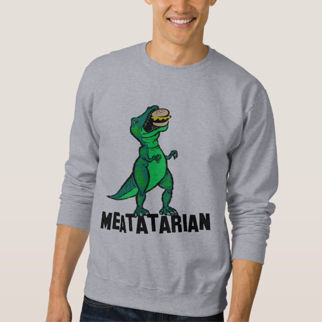 Sudadera Meatatarian (Anverso)