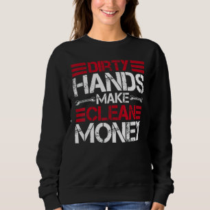 Sudadera Mecánica Automática Mecánica Automóvil Manos Sucia