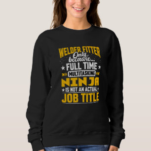 Sudadera Mecánica de soldadura de título de trabajo de Weld
