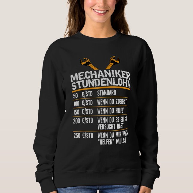 Sudadera Mecánica del taller de guiadores de navegación (Anverso)