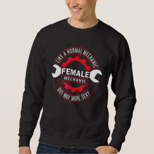 Sudadera Mecánica Femenina De Fijación De Coches Diesel Com
