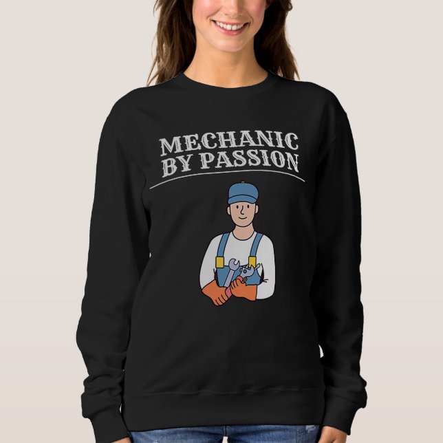 Sudadera Mecánica mecánica automática de reparación de gara (Anverso)