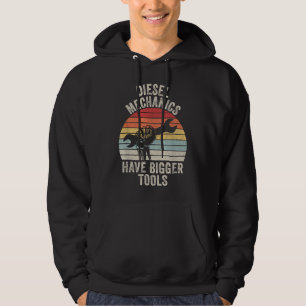 Sudadera Mecánica Retro Diesel Tiene Herramientas Más Grand