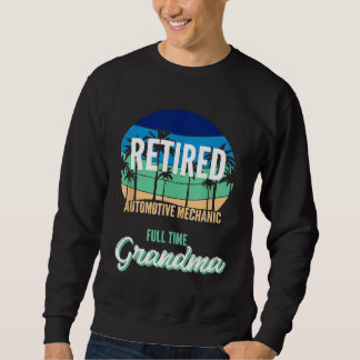 Sudadera Mecánico Automotriz Jubilado Abuela Gran Tiempo Co