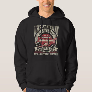 Sudadera Mecánico de Aeronaves Mecánico de Aviación Mecánic