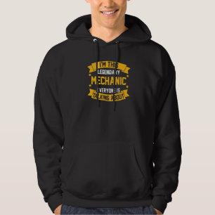Sudadera Mecánico de Garaje para el Hombre de Mantenimiento