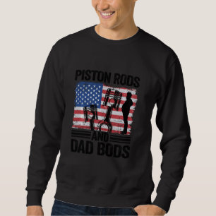 Sudadera Mecánico de la bandera americana 4 de julio varill