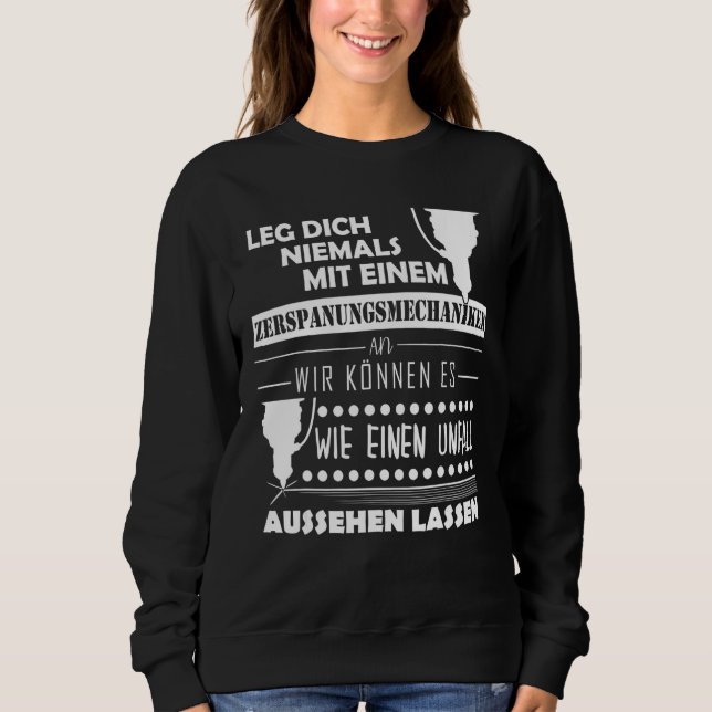 Sudadera Mecánico de mecanizado (Anverso)