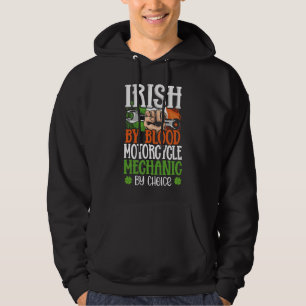 Sudadera Mecánico de motocicletas irlandés de sangre por el
