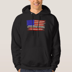Sudadera Mecánico de Refrigeración de la Bandera Americana