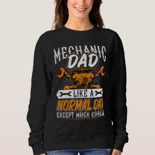 Sudadera Mecánico Padre Hombre Mecánico Automotriz Mecáni