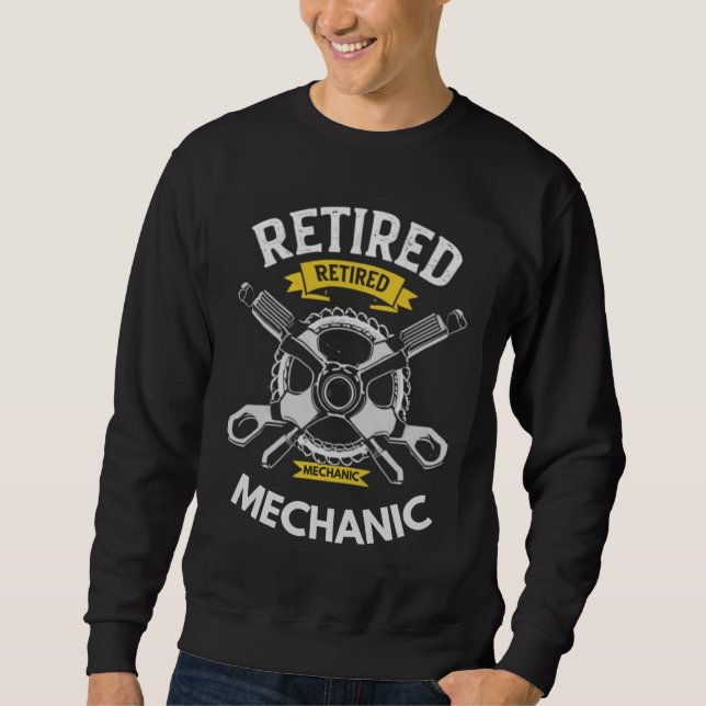 Sudadera Mecánico retirado (Anverso)