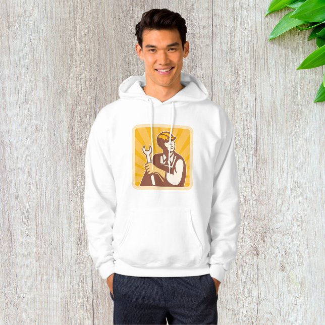 Sudadera Mecánico Retro Con Llave (Subido por el creador)