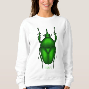 Sudadera Mecynorhina torquata personalizado ilustracion