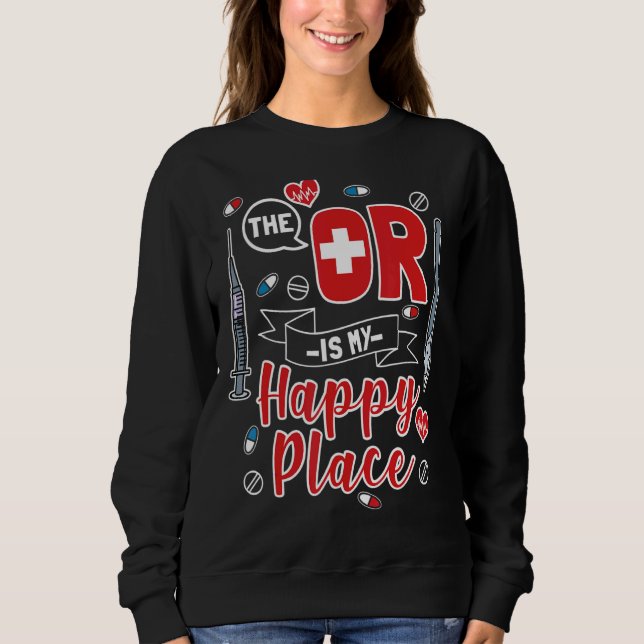 Sudadera Med Surg Nurse Médica (Anverso)