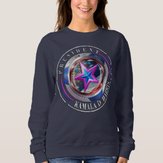 Sudadera Medallón Harris-Walz de doble cara/sello