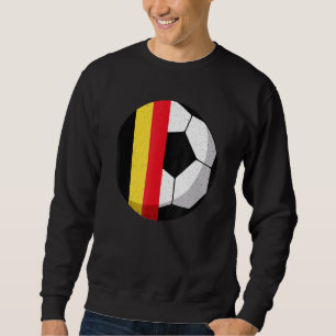 Sudadera Media Bandera Belga Fútbol