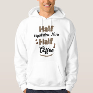 Sudadera Media Enfermera Psiquiátrica Medio Café