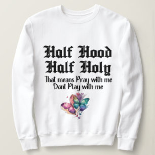 Sudadera Media Hood Half Holy