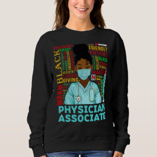 Sudadera Médica Asociada de Mujeres Africanas Historia Negr