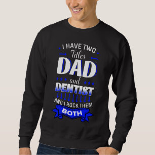 Sudadera Médica de boca dental Higiene oral Dental del padr