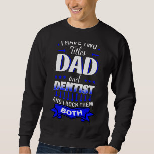 Sudadera Médica de boca dental Higiene oral Dental del padr
