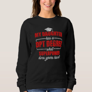 Sudadera Médica De Dpt De La Hija De La Terapia Física