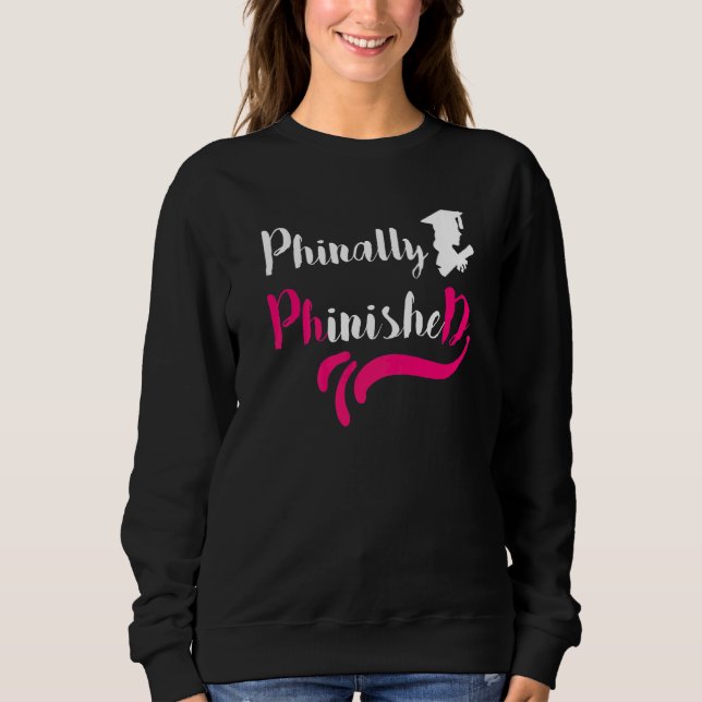Sudadera Médica De Phineshed 2022 Phd Thesis Promotio (Anverso)