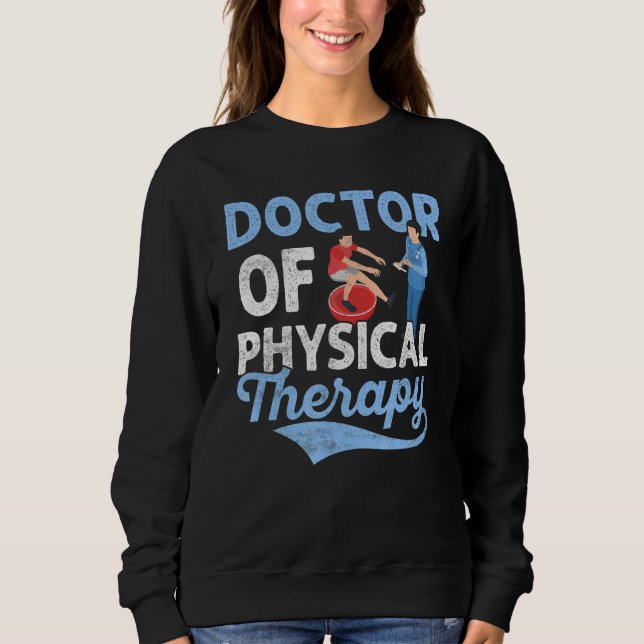 Sudadera Médica Del Médico De Terapia Física (Anverso)