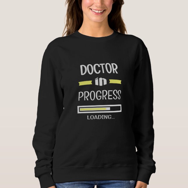Sudadera Médica En Curso De La Profesión Laboral (Anverso)