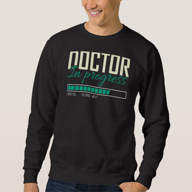 Sudadera Médica Estudiante De Medicina médica En Curso (Anverso)