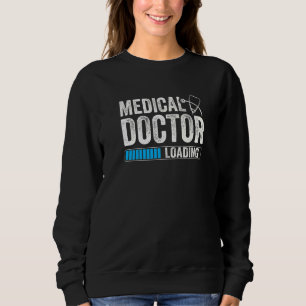 Sudadera Médica médico cargando a Biolo, médico de la escue