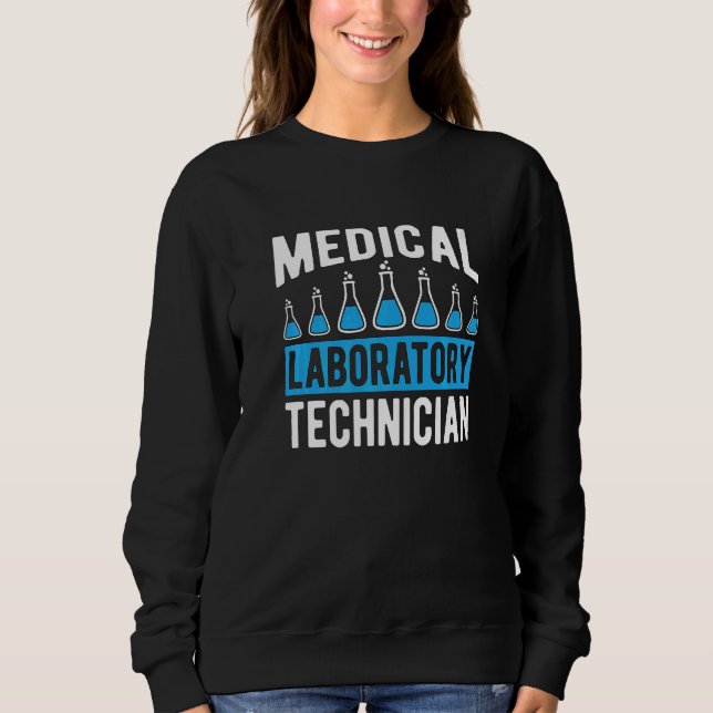 Sudadera Medical Laboratory Technician Technologist Chemist (Anverso)