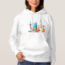 Sudadera Medical Tools Cartoon Hoodie