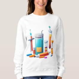 Sudadera Medical Tools Cartoon Sweatshirt