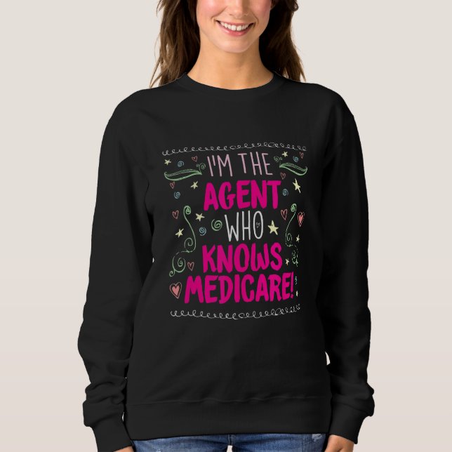Sudadera Medicare Insurance Agent Aep Sales Marketing Cuta (Anverso)