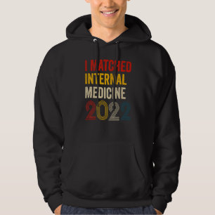 Sudadera Medicina Interna Coincide 2022 Residencia Retro V