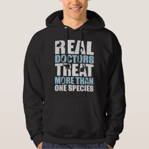 Sudadera Médico Real Trata Más De Una Especie veterinario