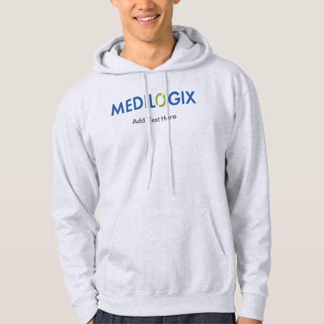 Sudadera MEDILOGIX Hombres - Logotipo estándar - Hombres -  (Anverso)