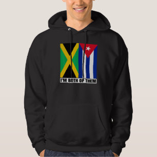Sudadera Medio Patrimonio jamaiquino mitad cubano Jamaica &