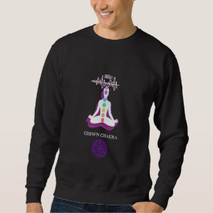 Sudadera Meditación de Crown Chakra
