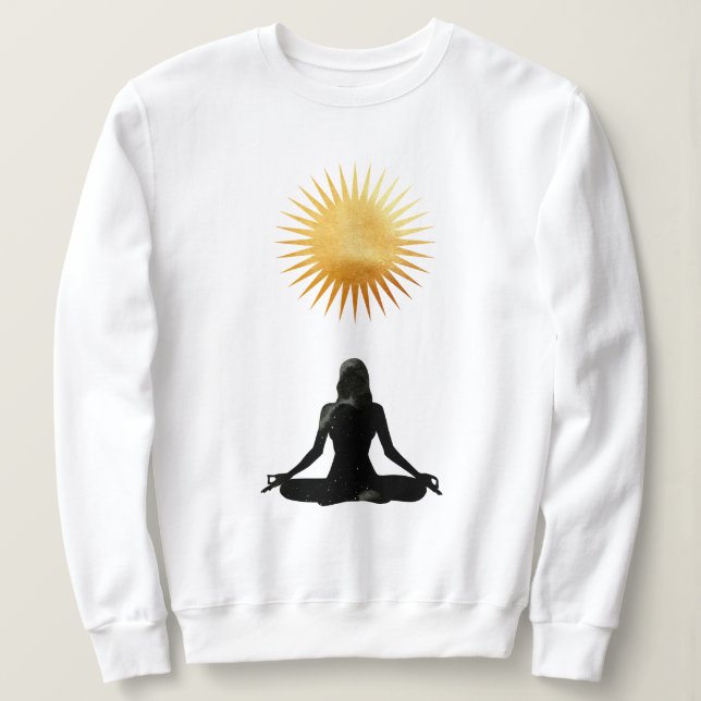 Sudadera Meditación de la mañana (Anverso del diseño)