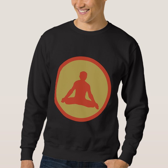 Sudadera Meditación del yoga 30 (Anverso)