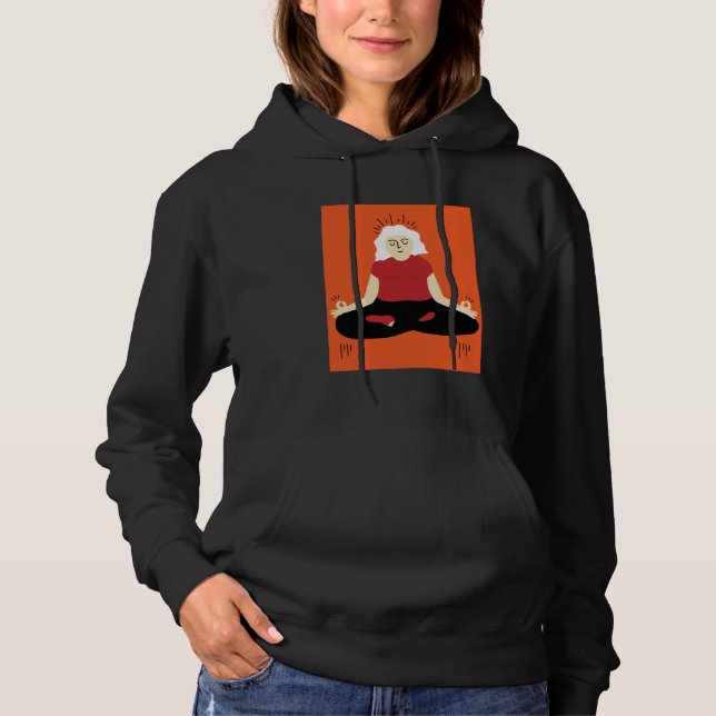 Sudadera Meditación trascendental (Anverso)