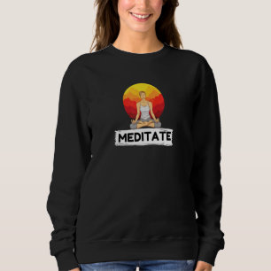 Sudadera Meditación Yoga Antes De Meditar Reiki Chakra Nov